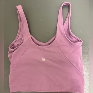 purple lululemon align tank